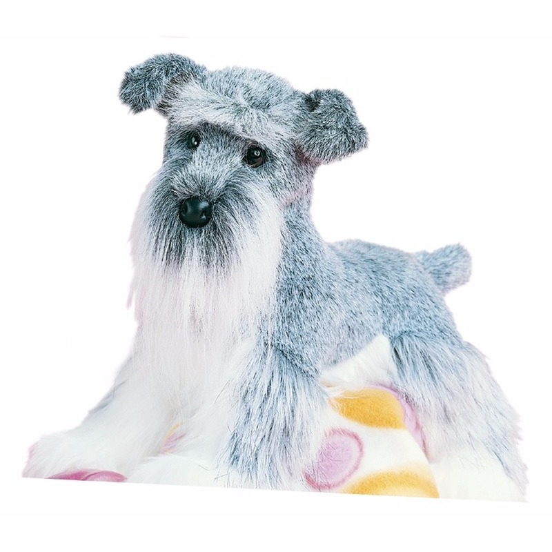 Afbeelding Knuffeldier hond Schnauzer 41 cm door Animals Giftshop