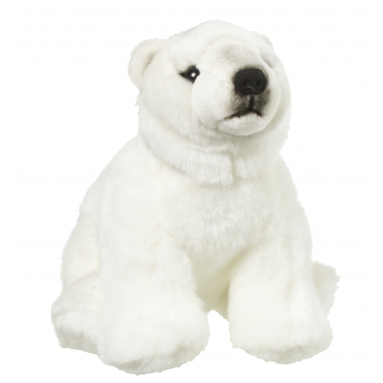 Knuffeldier ijsbeer 22 cm