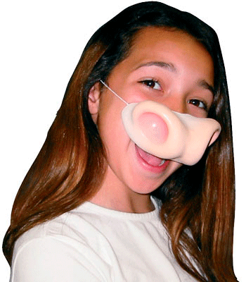 Afbeelding Koeien neus masker door Animals Giftshop