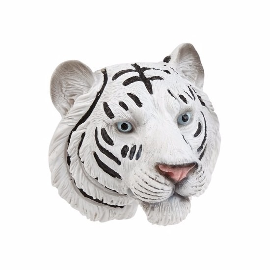 Koelkast magneet 3D witte tijger 8cm