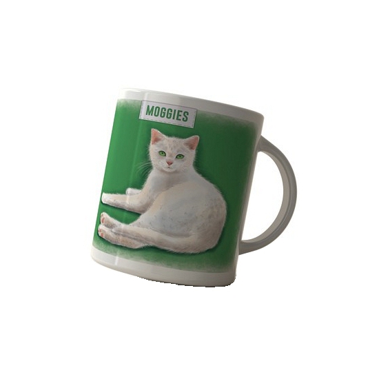 Koffie beker witte kat