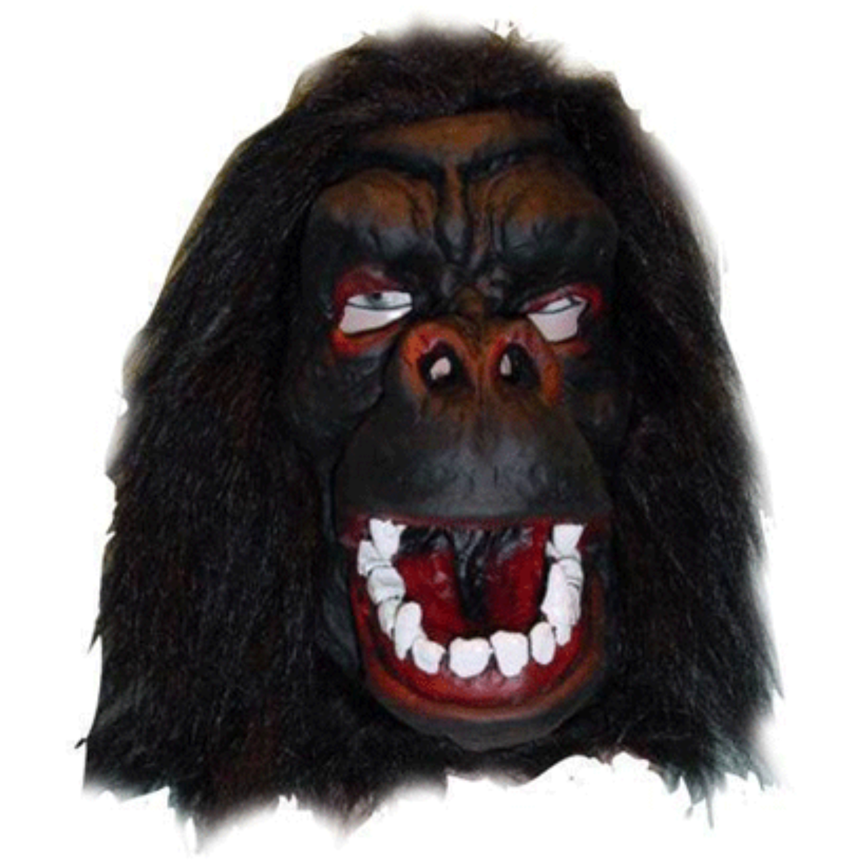Latex gorilla masker