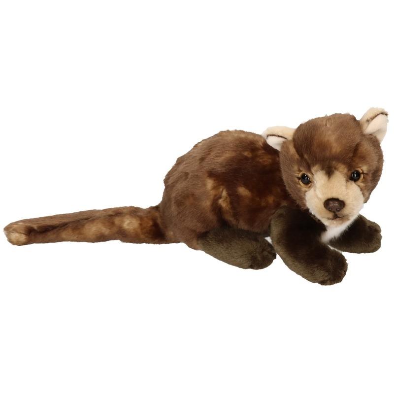 Afbeelding Liggende Steenmarter knuffel 40 cm door Animals Giftshop