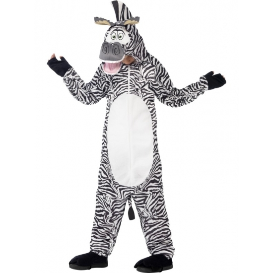 Madagascar zebra kostuum Marty