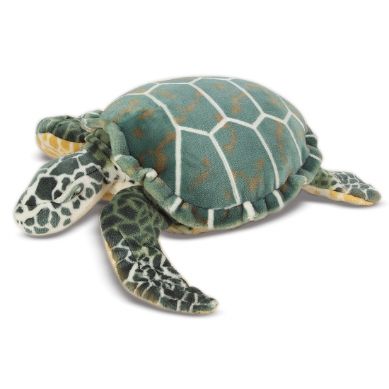 Mega knuffel zeeschildpad 81 cm