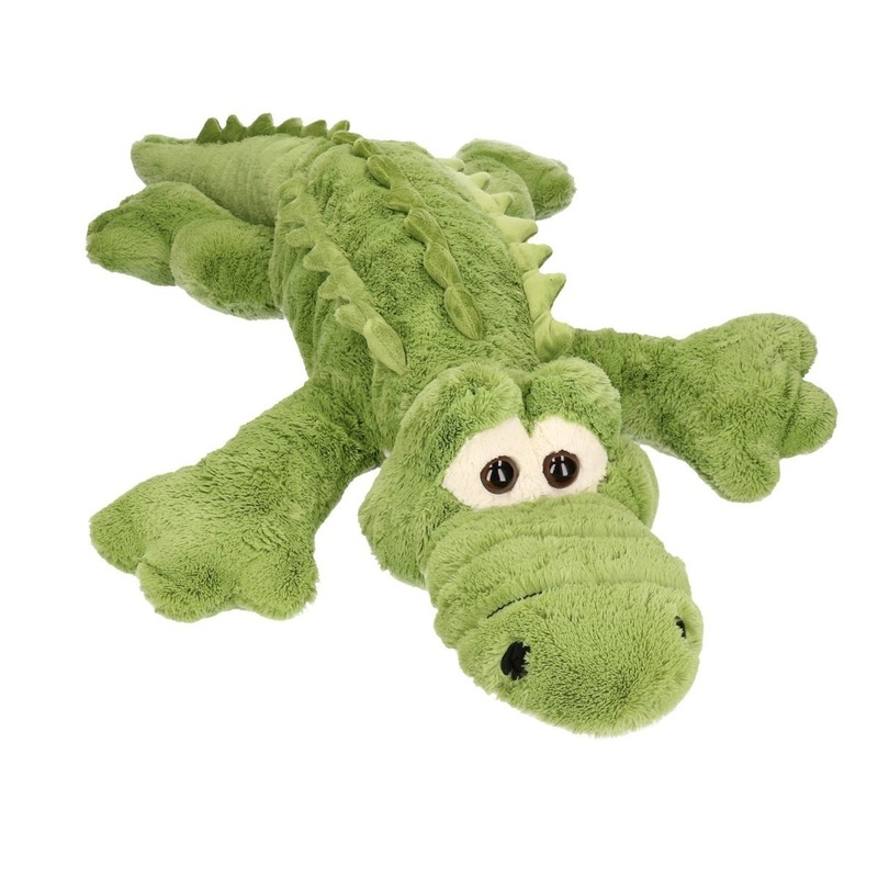 Mega krokodil pluche knuffel 100 cm