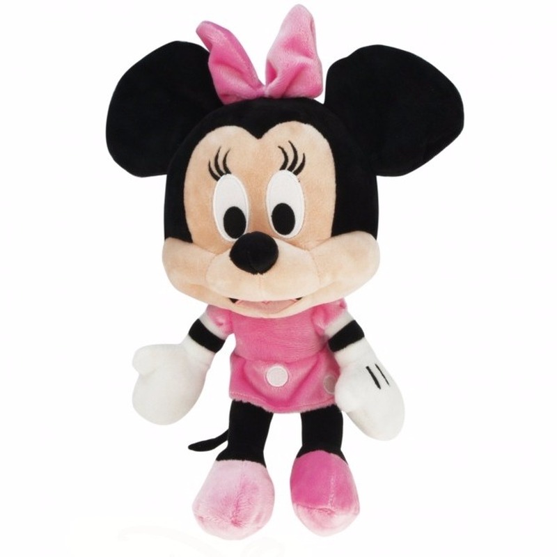 Afbeelding Mickey Clubhouse Minnie Mouse knuffel 25 cm door Animals Giftshop