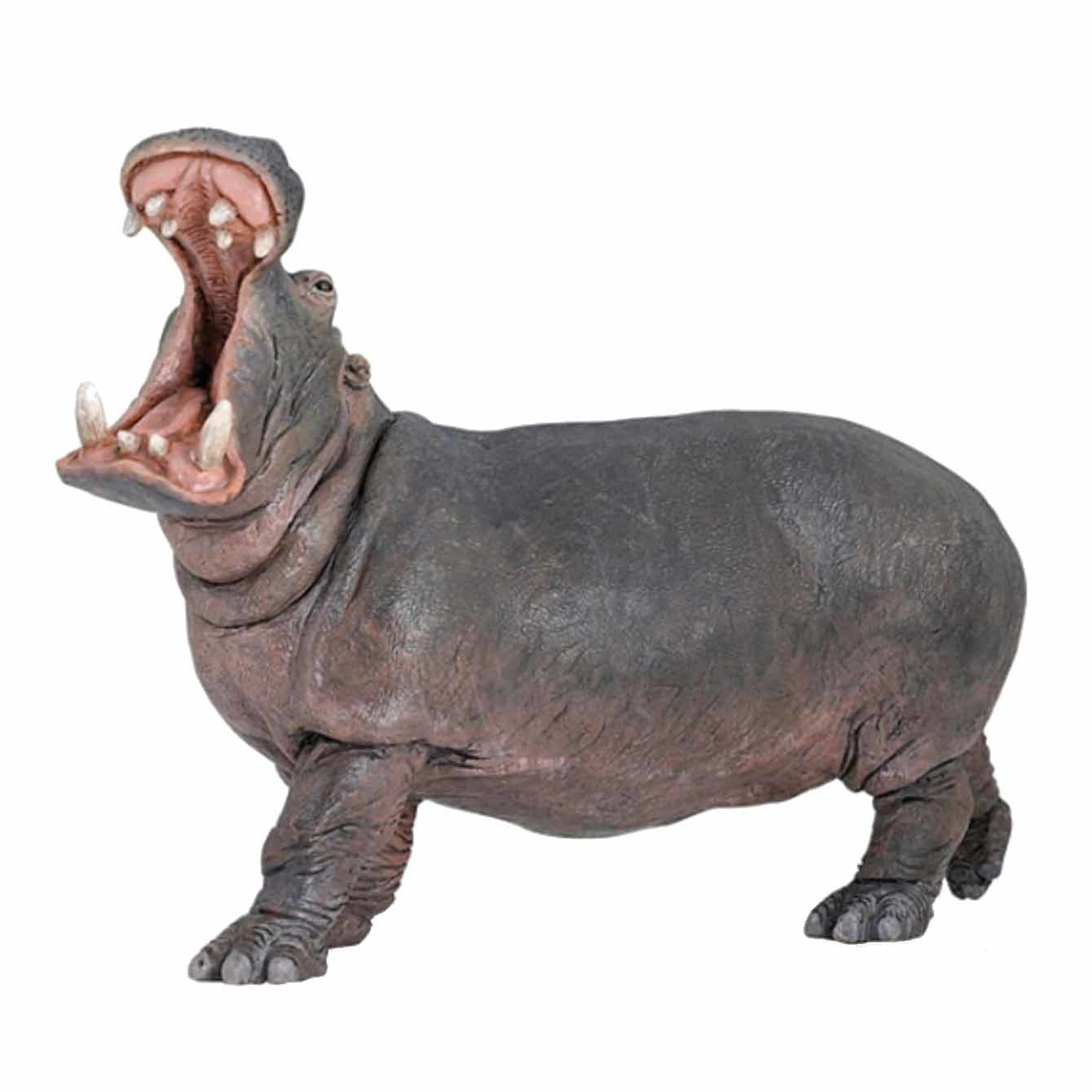Nijlpaard speeldiertje 15 cm