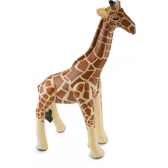 Opblaas giraffe 60 x 75 cm