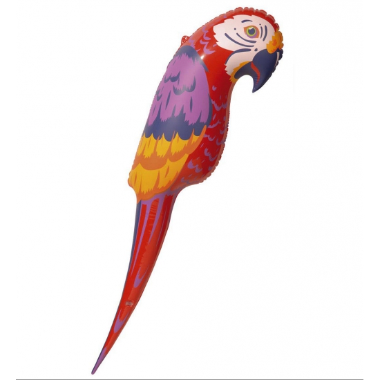 Opblaas papegaai 120 cm