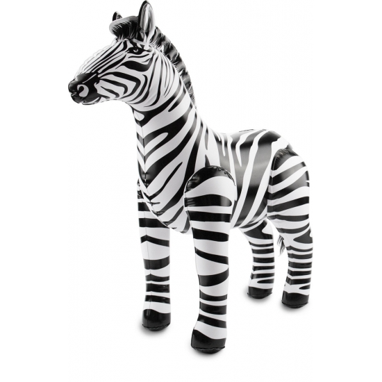 Opblaas zebra 60 x 55 cm