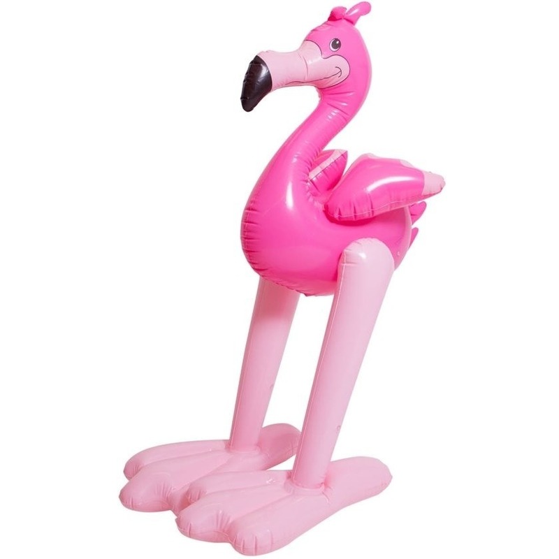 Opblaasbare decoratie flamingo 1,2 meter