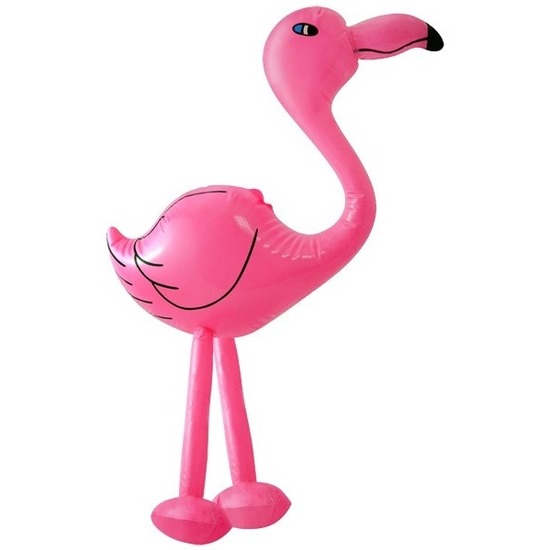 Opblaasbare flamingo's