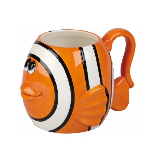 Oranje clownvis koffiemok