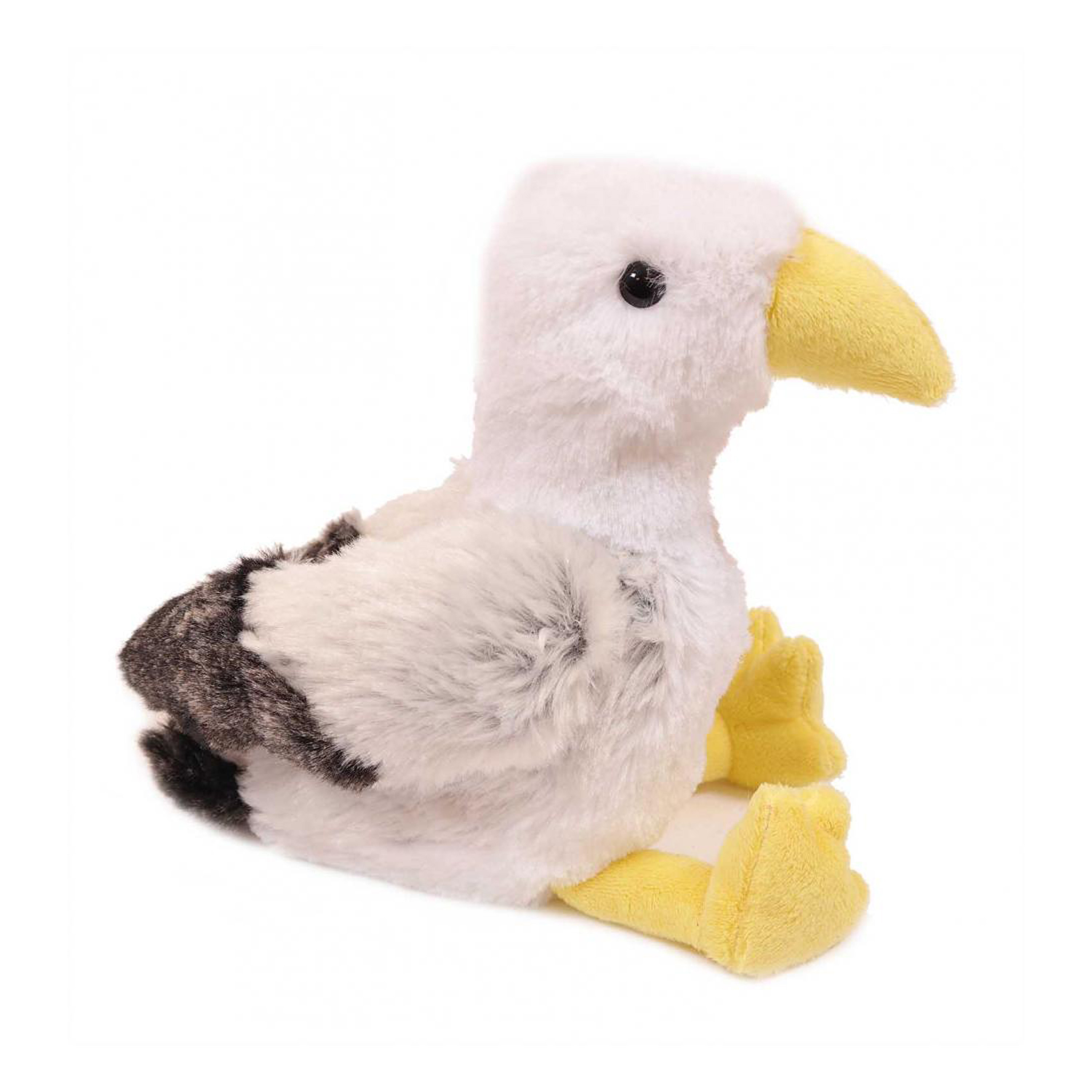 Pia Toys Knuffeldier Meeuw - zachte pluche stof - premium kwaliteit knuffels - Vogels - 20 cm