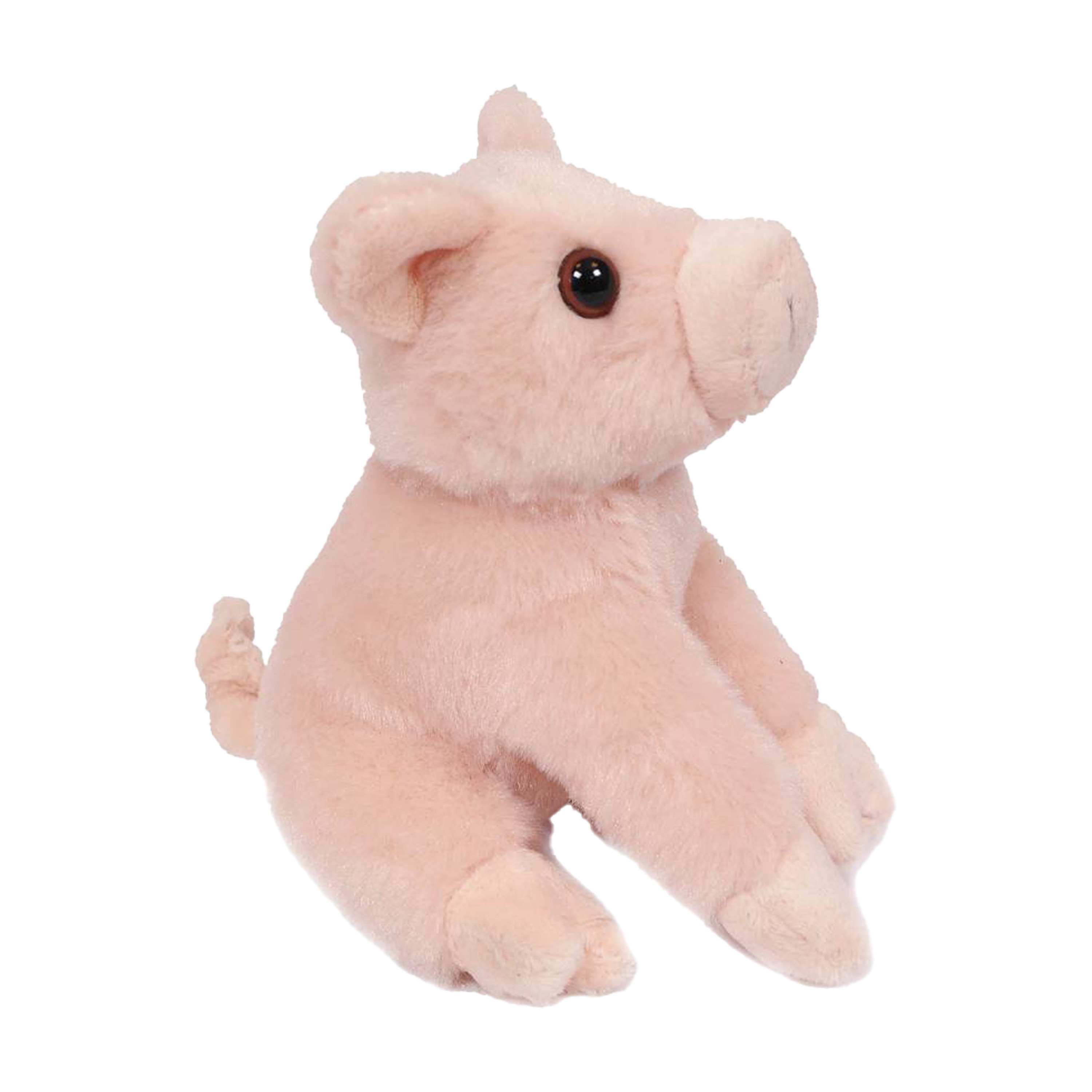 Pia Toys Knuffeldier Varken-biggetje roze pluche stof premium kwaliteit knuffels 12 cm