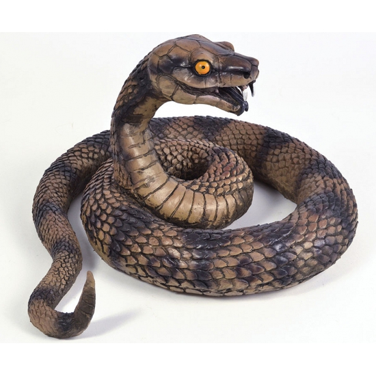 Afbeelding Plastic cobra slang 33cm door Animals Giftshop