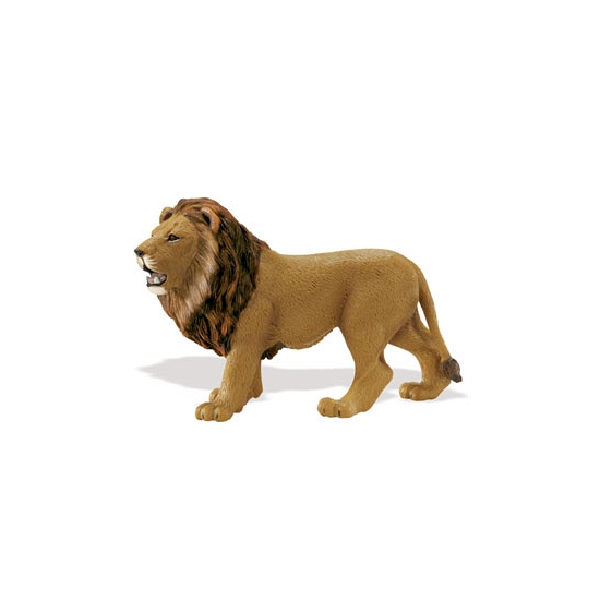 Plastic leeuw 14 cm