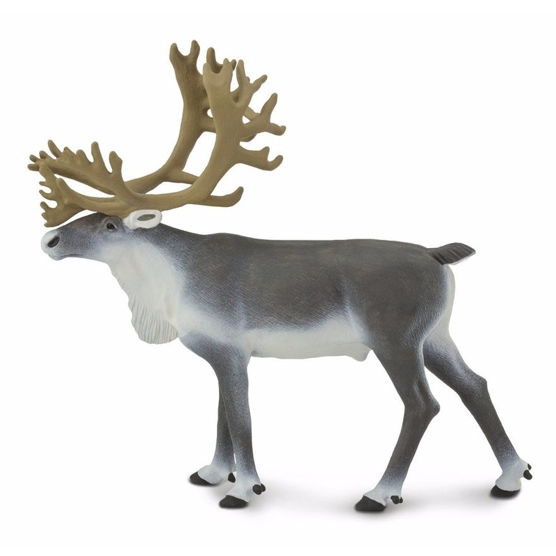 Afbeelding Plastic speelgoed figuur rendier karibou 11 cm door Animals Giftshop