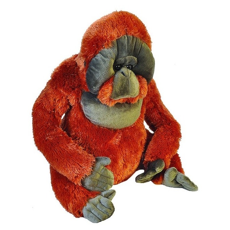Pluche aap orang oetan grote dierenknuffel 66 cm