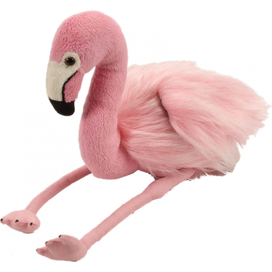 Pluche flamingo 30 cm
