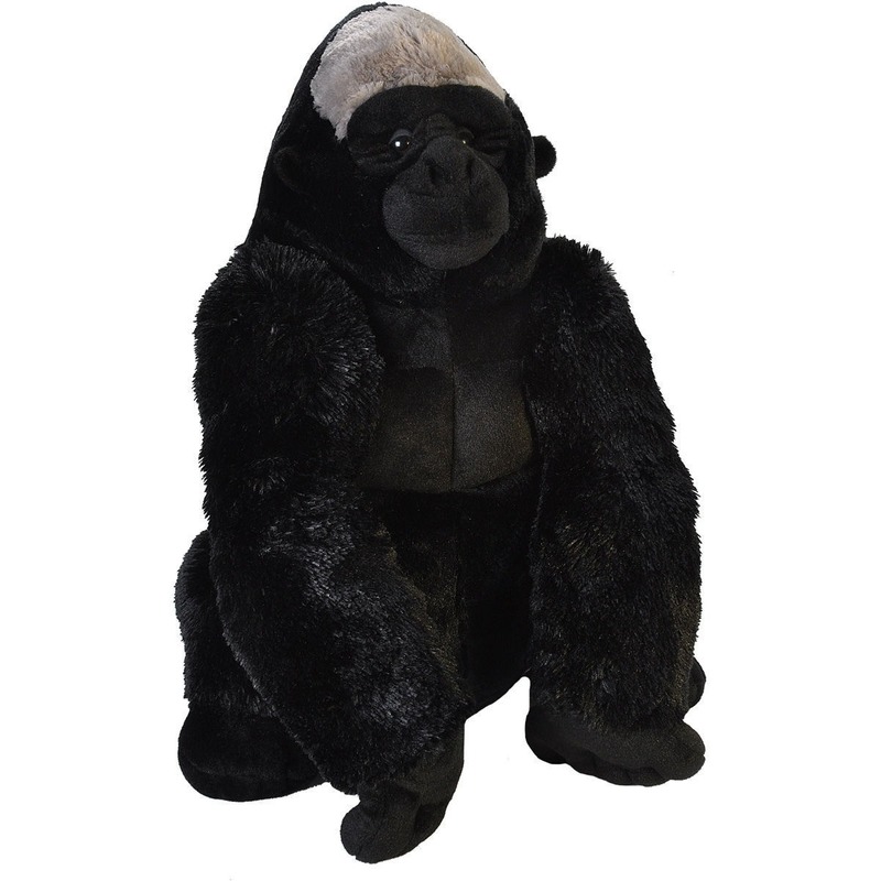 Pluche gorilla grote dierenknuffel 58 cm