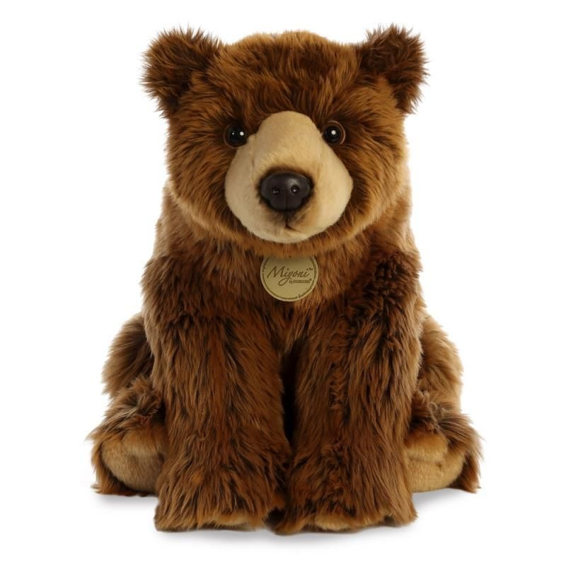 Pluche grizzly beer knuffel 38 cm