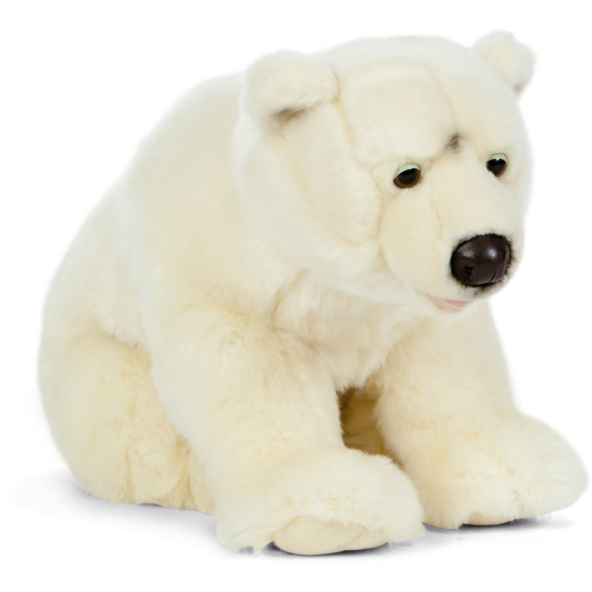Afbeelding Pluche ijsbeer knuffel wit 61 cm knuffeldieren door Animals Giftshop