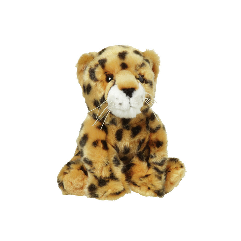 Pluche kleine cheetah/jachtluipaard knuffel van 18 cm