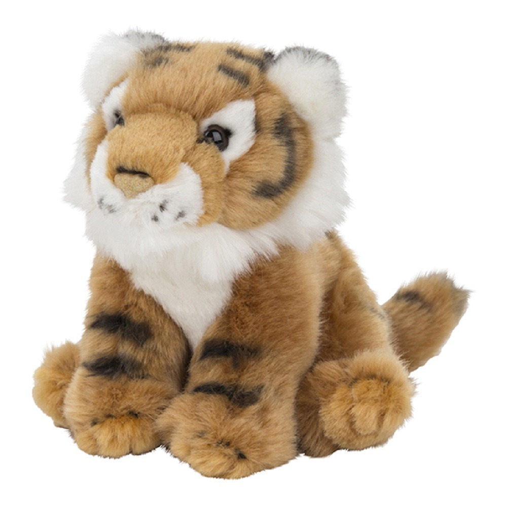 Pluche kleine tijger knuffel van 15 cm