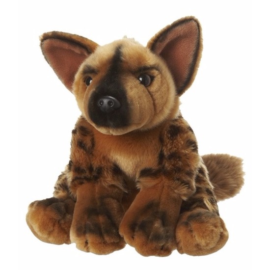 Pluche knuffel hyena 18 cm