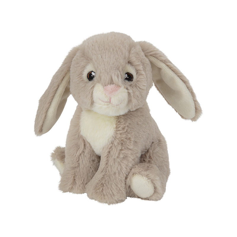 Pluche knuffel konijn van 16 cm