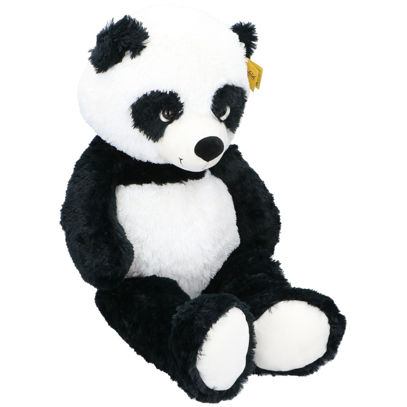 Pluche knuffel panda XXL 100 cm knuffeldieren