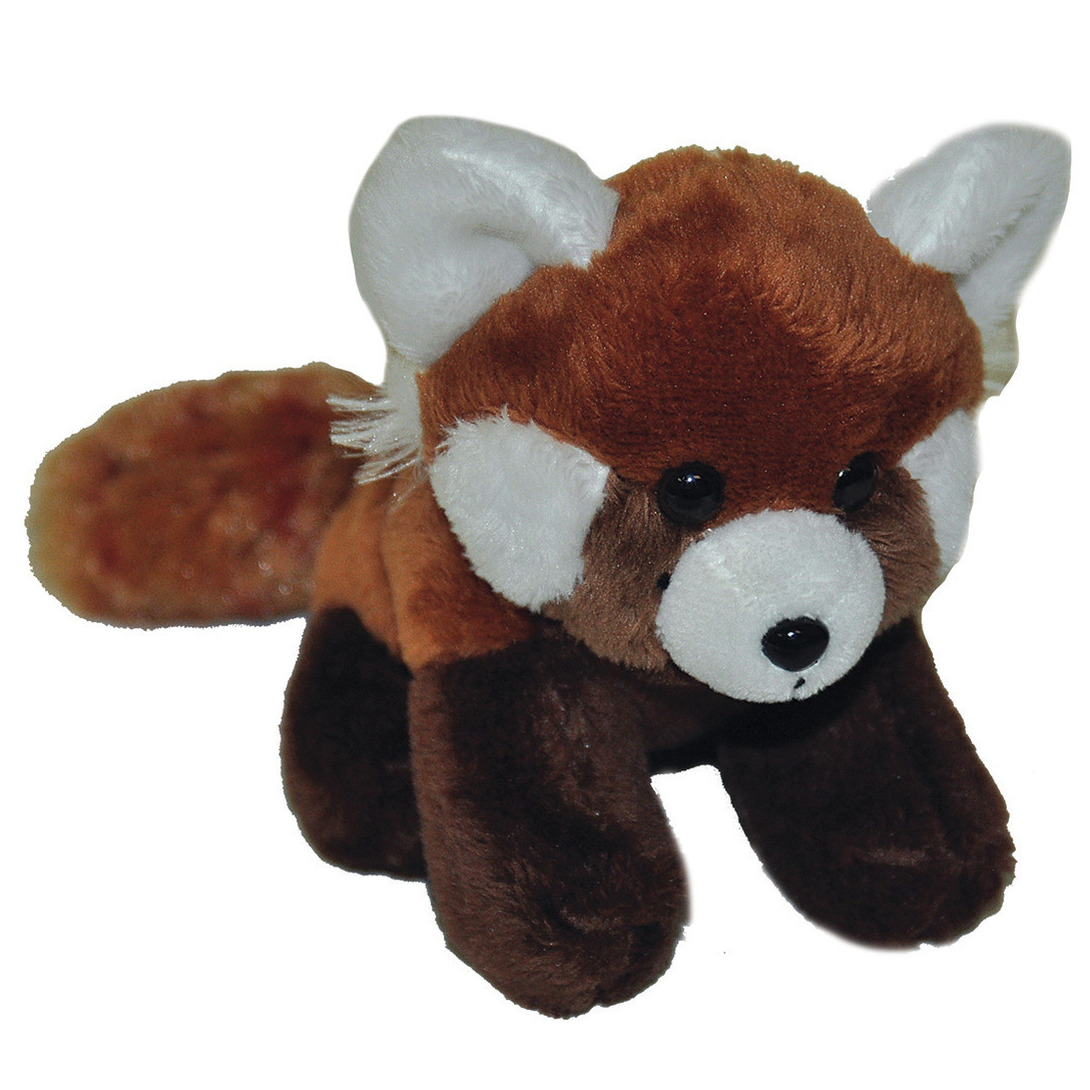 Pluche knuffel Rode Panda van 13 cm