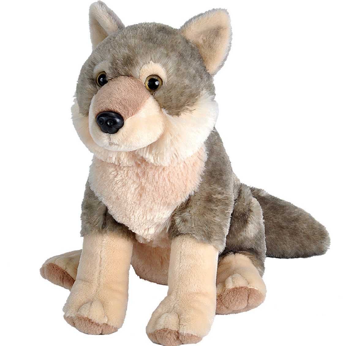 Afbeelding Pluche knuffel wolf 30 cm door Animals Giftshop