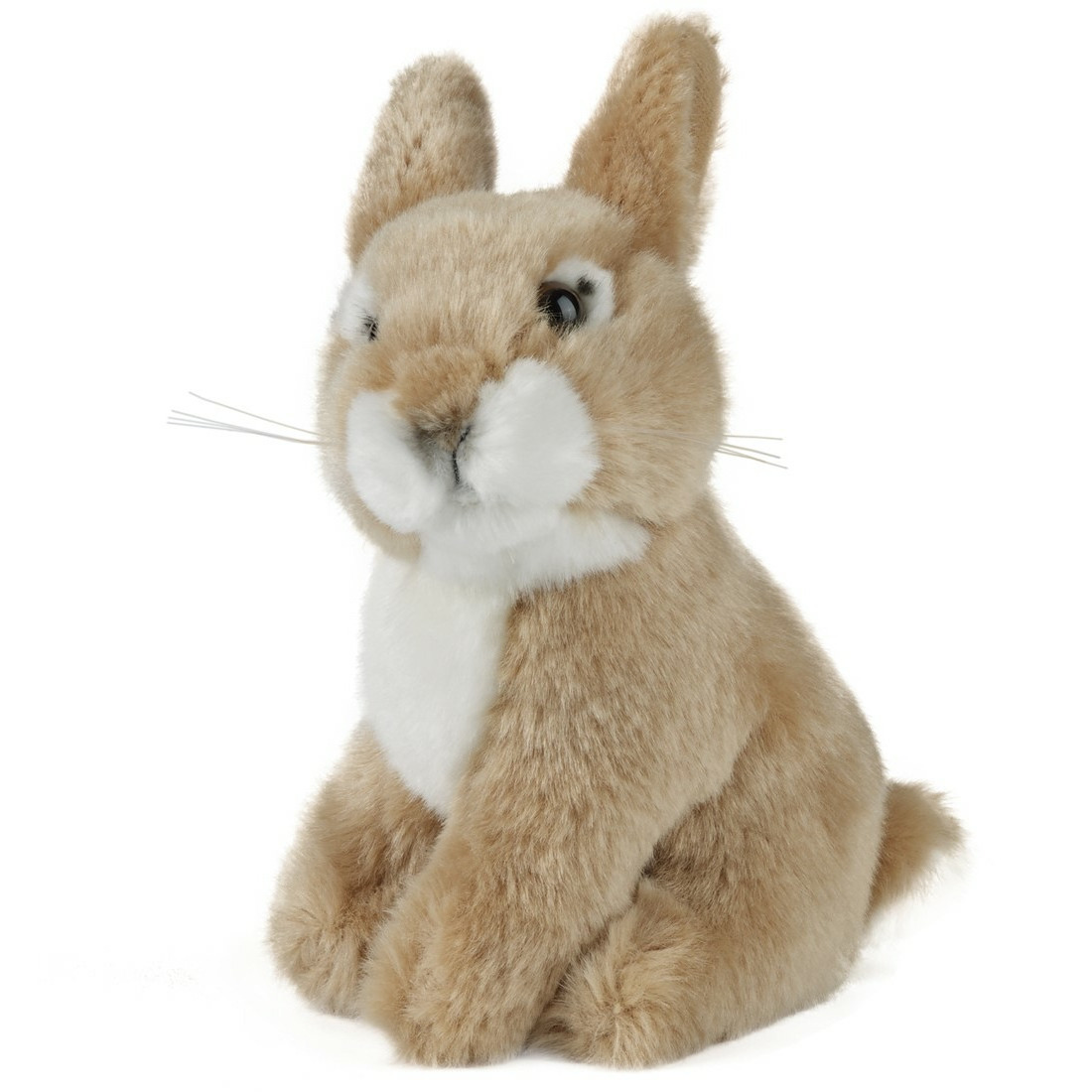 Afbeelding Pluche konijntje/haas bruin knuffel 16 cm knuffeldieren door Animals Giftshop