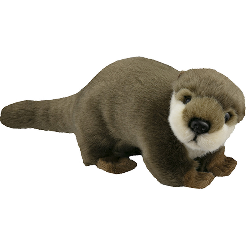Pluche otter knuffeldier 28 cm