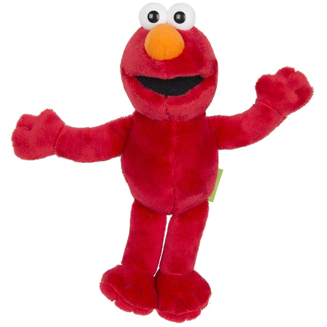 Pluche Sesamstraat Elmo knuffelpop 20 cm speelgoed