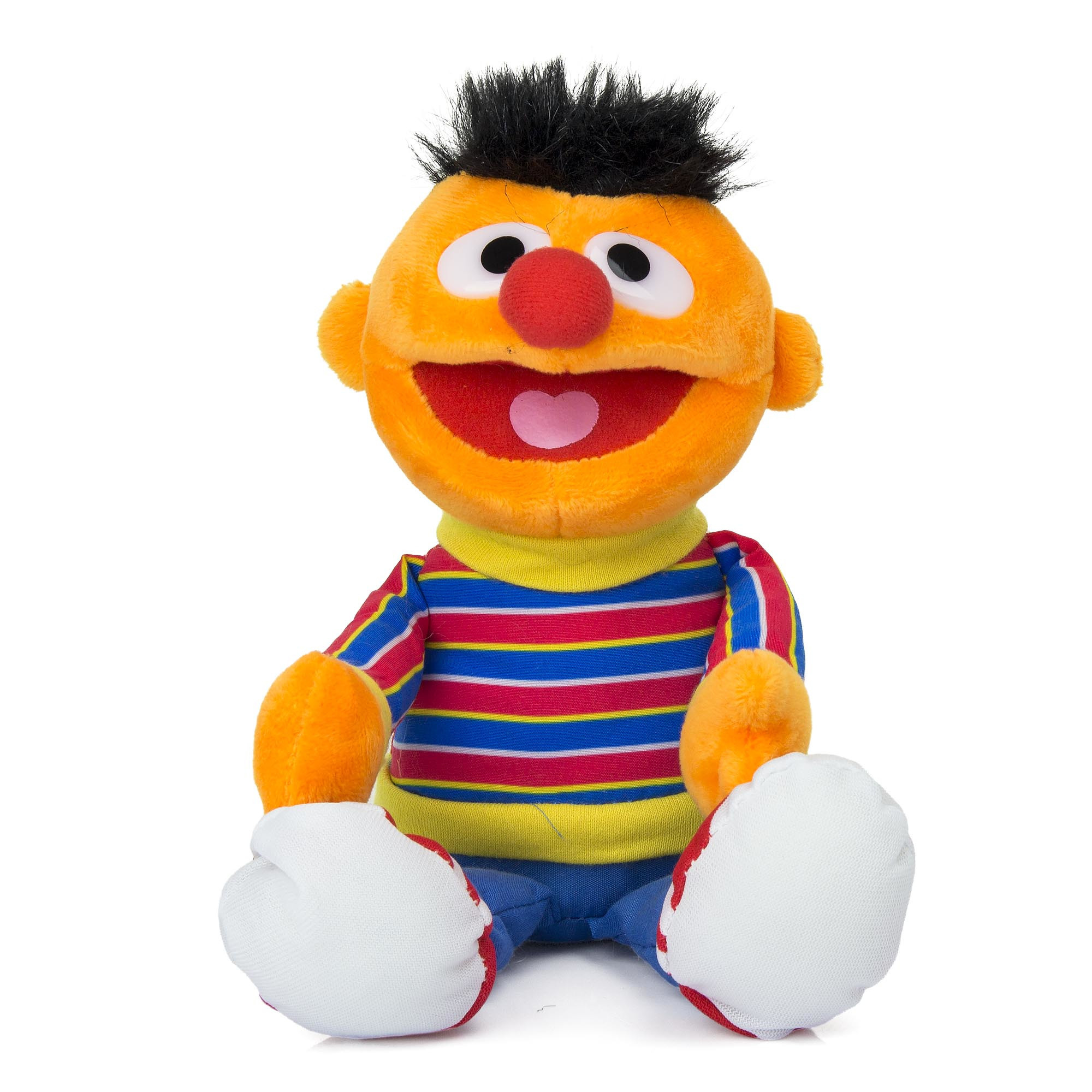 Pluche Sesamstraat Ernie knuffelpop 25 cm speelgoed