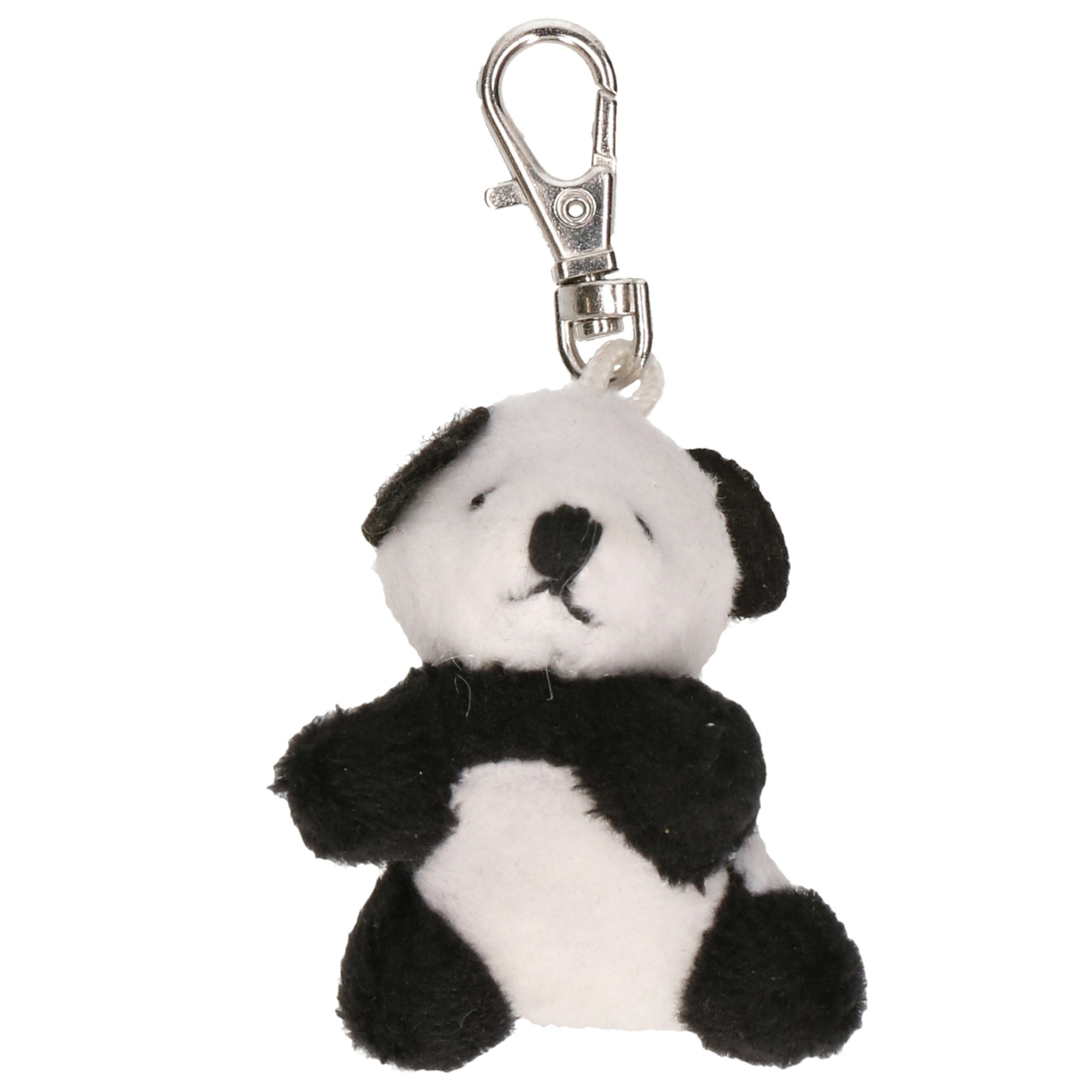 Pluche sleutelhangers Pandabeer knuffel 5 cm