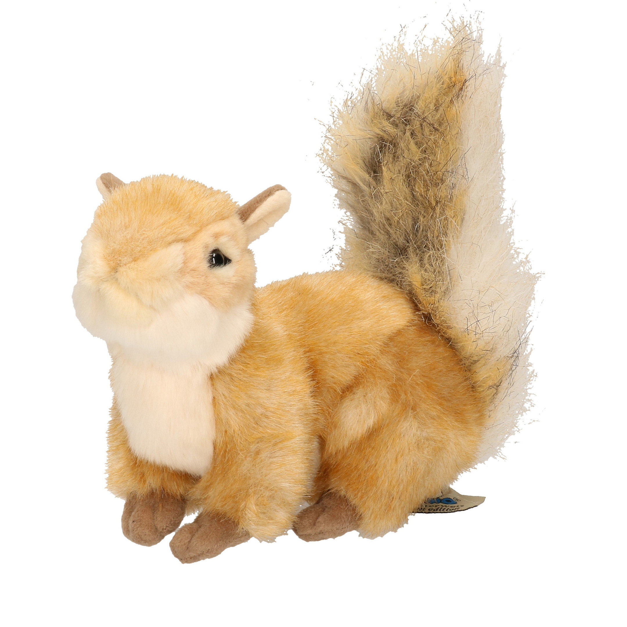 Pluche speelgoed eekhoorn knuffeldier 20 cm