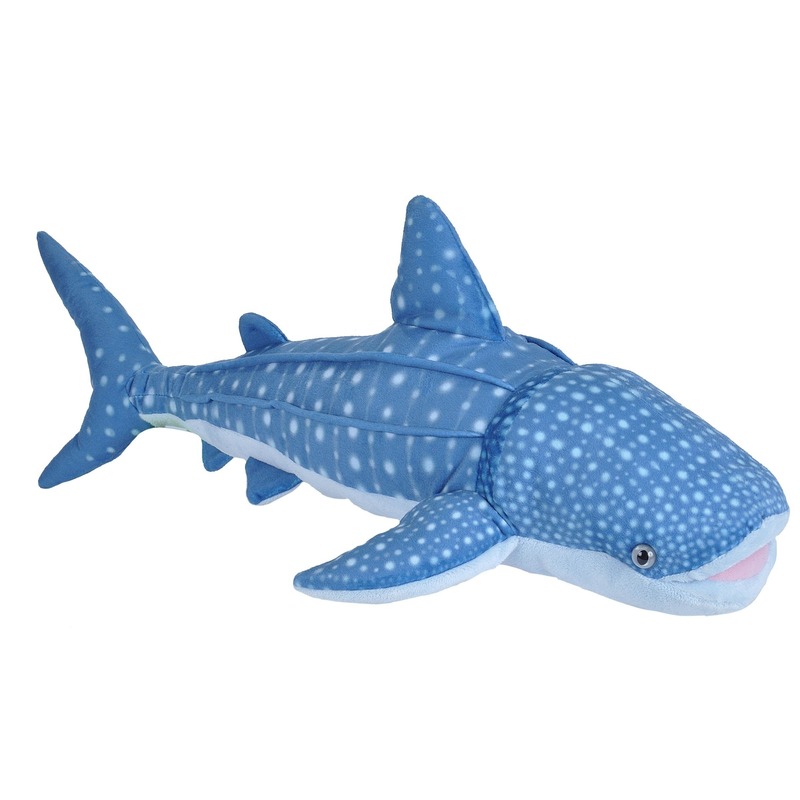 Pluche walvis haai dierenknuffel 50 cm