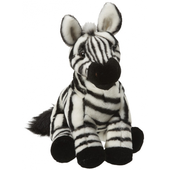 Pluche zebra knuffels van 27 cm
