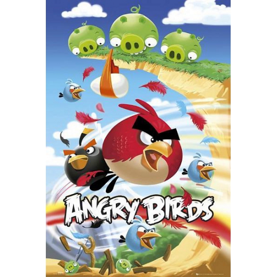 Poster Angry Birds 61 x 91,5 cm