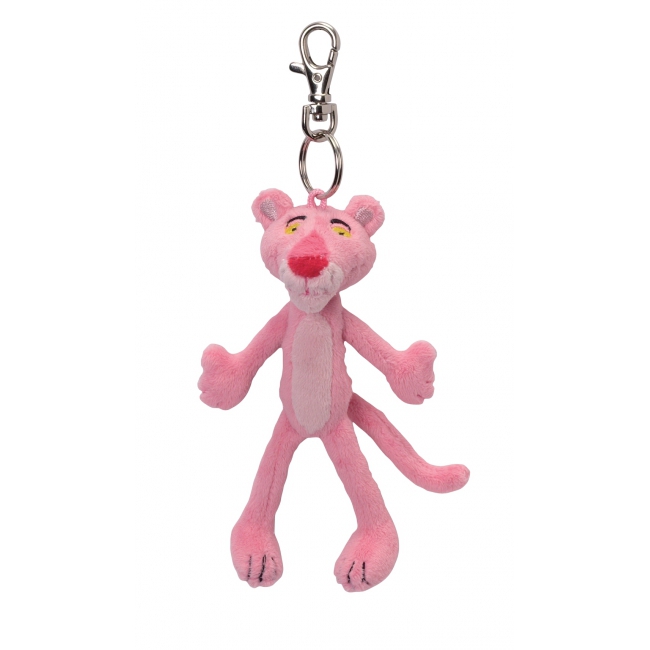 Roze knuffel Pink Panther sleutelhanger