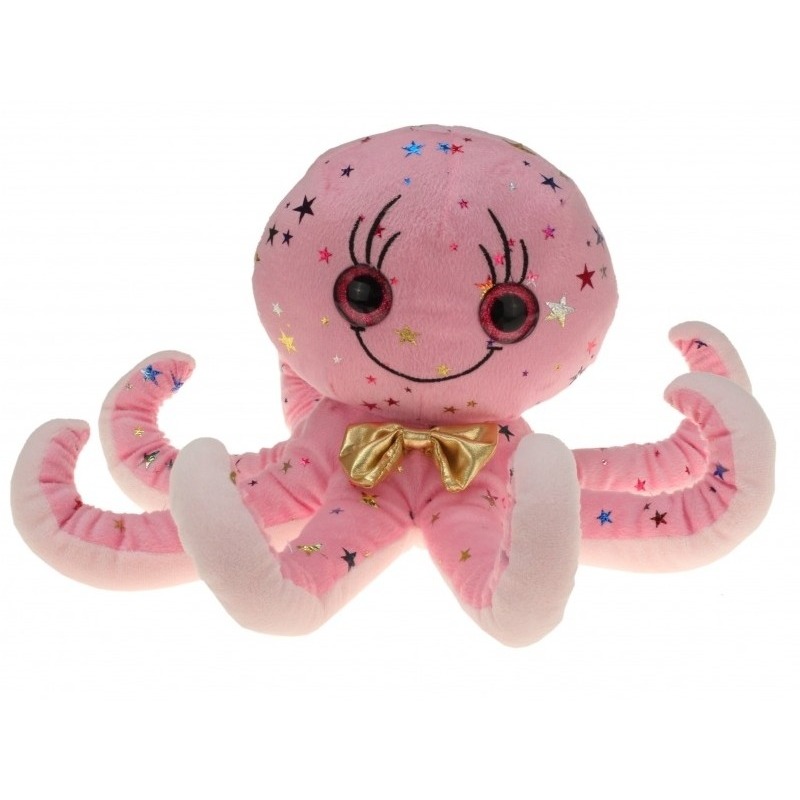Roze octopus pluche knuffels 40 cm