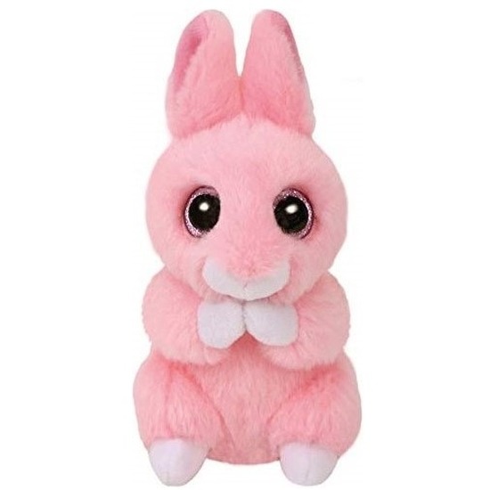 Roze Ty Beanie konijn/haas knuffels Jasper 10 cm knuffeldieren