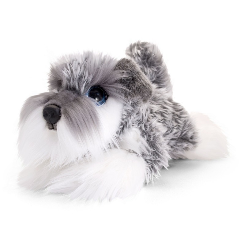 Afbeelding Schnauzer honden knuffeldier 25 cm door Animals Giftshop