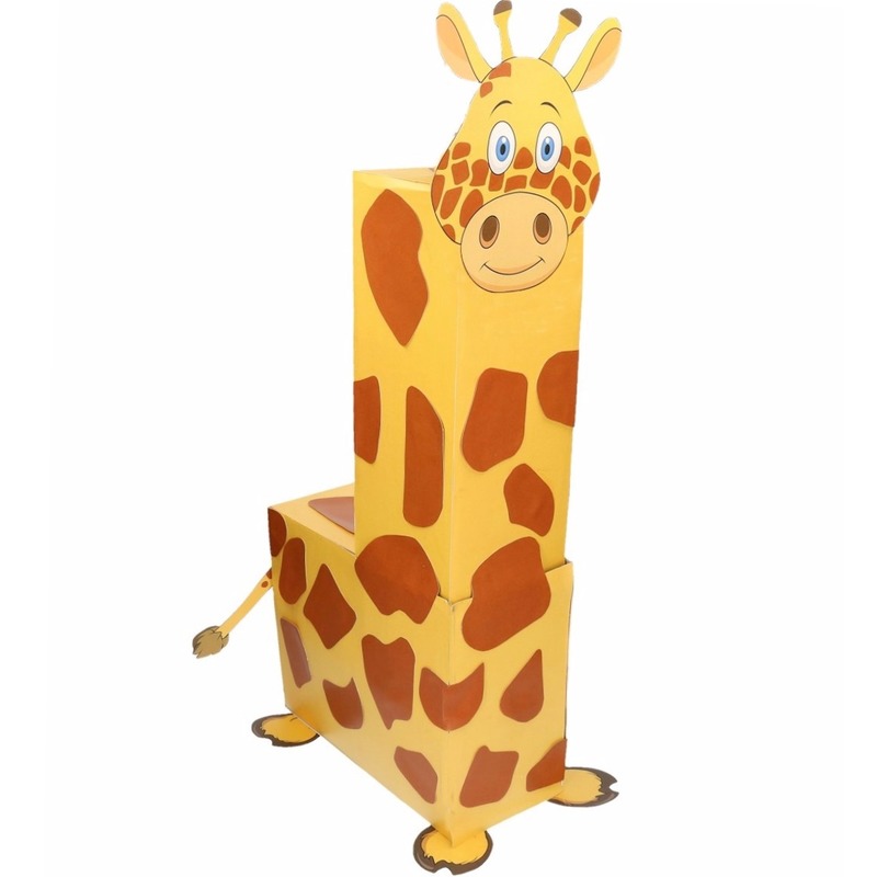 Sinterklaas surprise giraffe DIY pakket