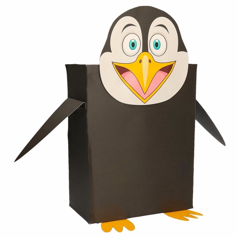 Sinterklaas surprise pinguin DIY pakket